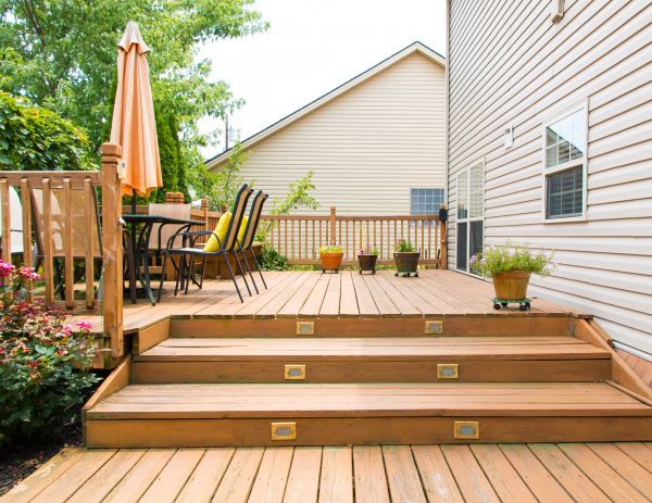Wooden Patio Installation in Laguna Niguel