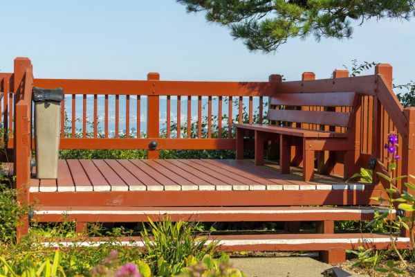 Redwood Deck Construction in Laguna Niguel